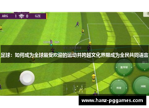 足球:如何成为全球最受欢迎的运动并跨越文化界限成为全民共同语言 足球:如何成为全球最受欢迎的运动并跨越文化界限成为全民共同语言